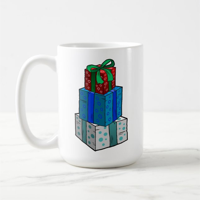Taza De Café Regalos de Navidad (Izquierda)