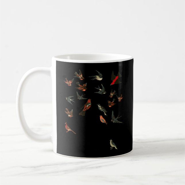 Taza De Café Regalos de observación de aves Ornitólogo Twitcher (Izquierda)