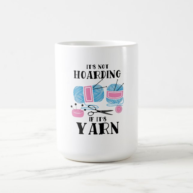 Taza De Café Regalos de punto de crocheting (Centro)
