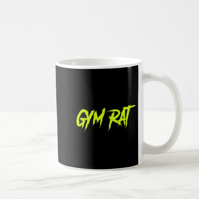 Taza De Café Regalos De Rata De Gimnasio Hombres Ropa Esencial  (Derecha)