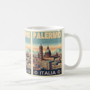 Taza De Café Regalos de recuerdo de Palermo sicily italiano