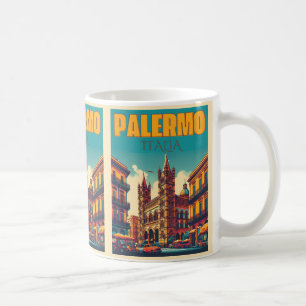 Taza De Café Regalos de recuerdo de Palermo sicily italiano