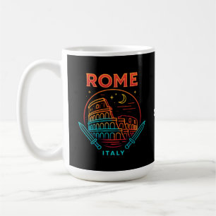 Taza De Café Regalos de Recuerdos Geniales del Coliseo de Roma