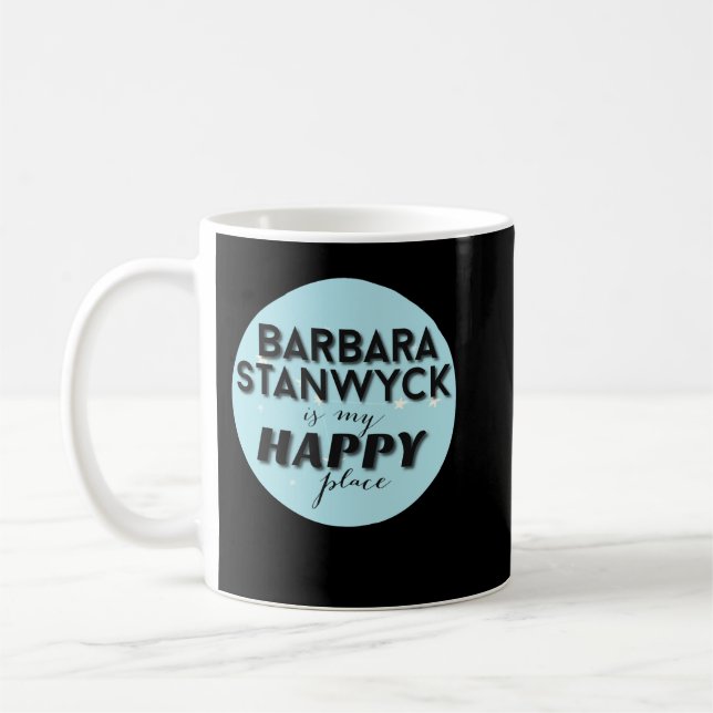 Taza De Café Regalos de Stanwyck de la actriz Barbara de época  (Izquierda)