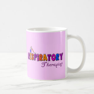 Taza De Café Regalos de Stickman del terapeuta respiratorio