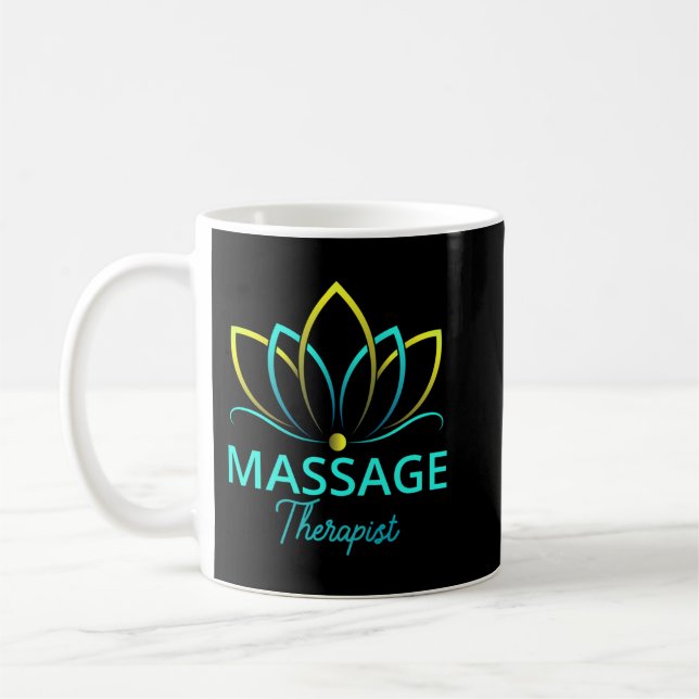Taza De Café Regalos de terapia de masaje para hombres Terapia  (Izquierda)