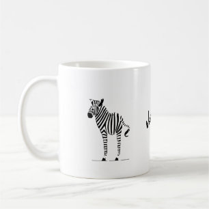 Taza De Café Regalos de Zebra Lovers
