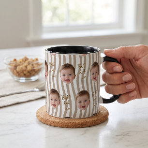 Taza de café Regalos del Día del Padre Marrón Mejo