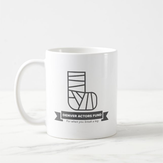 Taza de café Regalos del Fondo de actores de Denve (Izquierda)