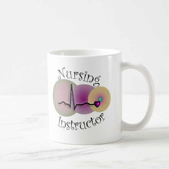 Taza De Café Regalos del instructor de la enfermería (Derecha)