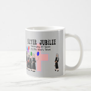 Taza De Café Regalos del jubileo de plata de las monjas