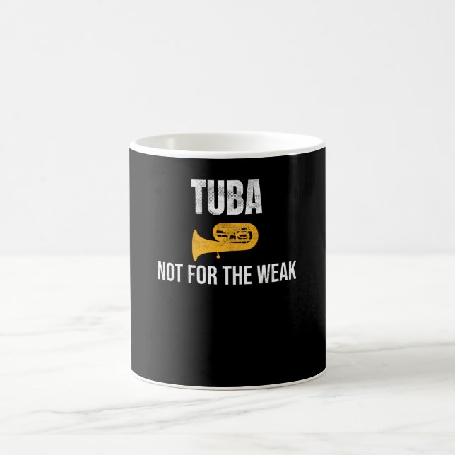 Taza De Café Regalos del Jugador Tuba| Tuba Marcha Banda Tubist (Centro)