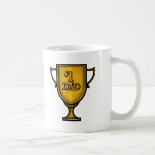 Taza De Café Regalos del papá del número uno para él