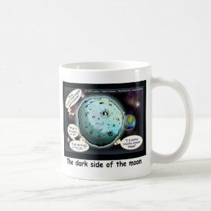 Taza De Café Regalos Divertidos Caricatura Del Lado Oscuro De L