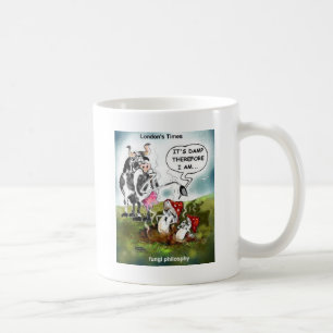 Taza De Café Regalos Divertidos de Filosofía de Hongos Camiseta