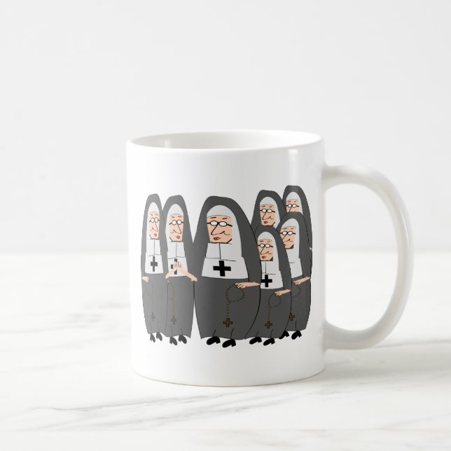 Taza De Café Regalos divertidos de las "monjas gordas" para (Derecha)