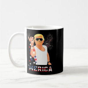 Taza De Café Regalos divertidos de Trump Salt Merica Libertad 4