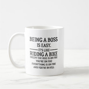 Taza De Café Regalos divertidos del día del jefe para mujeres y