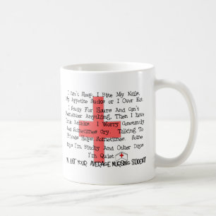 Taza De Café Regalos divertidos del estudiante medio de la