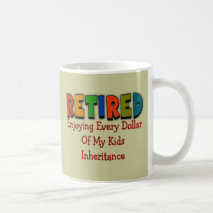 Taza De Café Regalos divertidos del retiro
