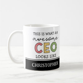 Taza De Café Regalos divertidos para el CEO | Impresionante Dir