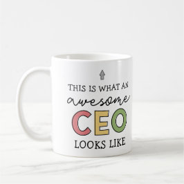 Taza De Café Regalos divertidos para el CEO | Impresionante Dir