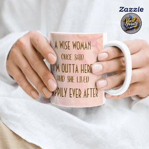 Taza De Café Regalos divertidos para la jubilación de mujeres p