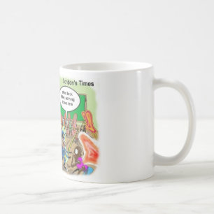 Taza De Café Regalos Divertidos y Camisetas de Policía Mariposa