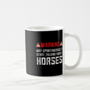 Taza De Café Regalos Ecuestres Sólo Un Chica Que Ama La Cabaña 