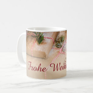 Taza De Café Regalos festivos como motivo de Navidad