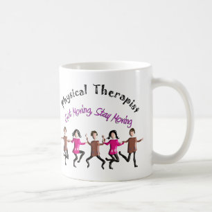 Taza De Café Regalos "Get móvil, mudanza del terapeuta físico