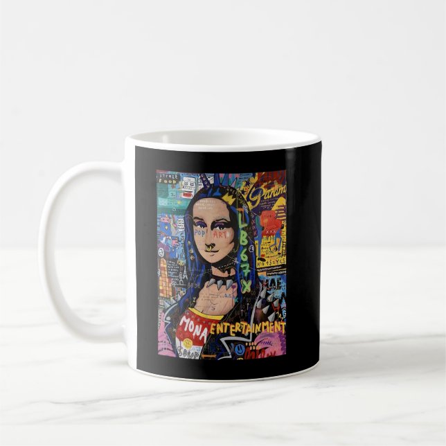 Taza De Café Regalos Graciosos Mona Regalo De Entretenimiento P (Izquierda)
