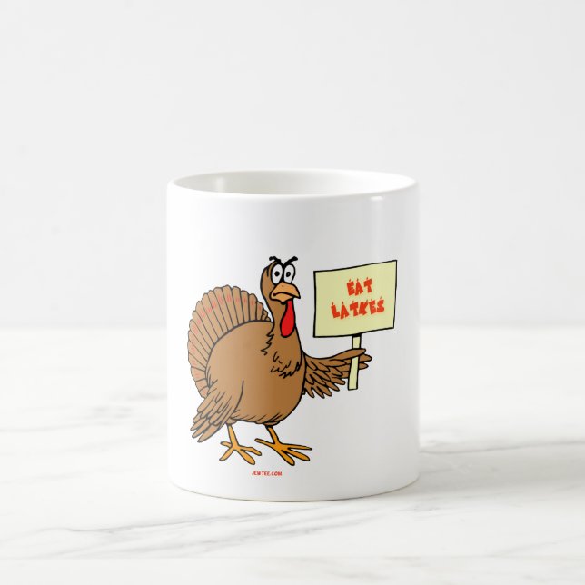 TAZA DE CAFÉ REGALOS JUDÍOS DIVERTIDOS DE THNAKSGIVUKKAH JÁNUCA (Centro)