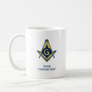 Taza De Café Regalos masónicos del hogar del Freemason de las