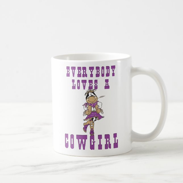 Taza De Café Regalos para chicas vacas (Derecha)