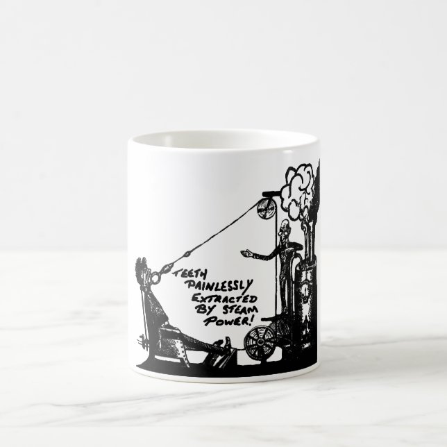 Taza De Café regalos para dentistas vintage (Centro)