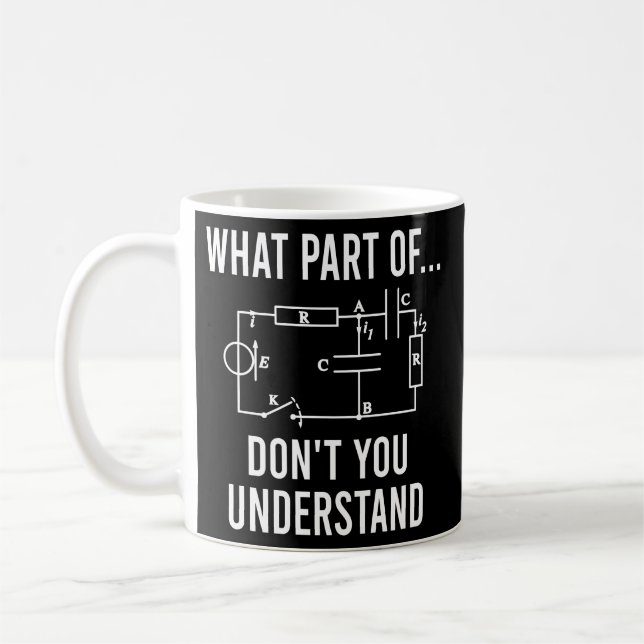 Taza De Café regalos para ingeniero eléctrico, regalos y electr (Izquierda)