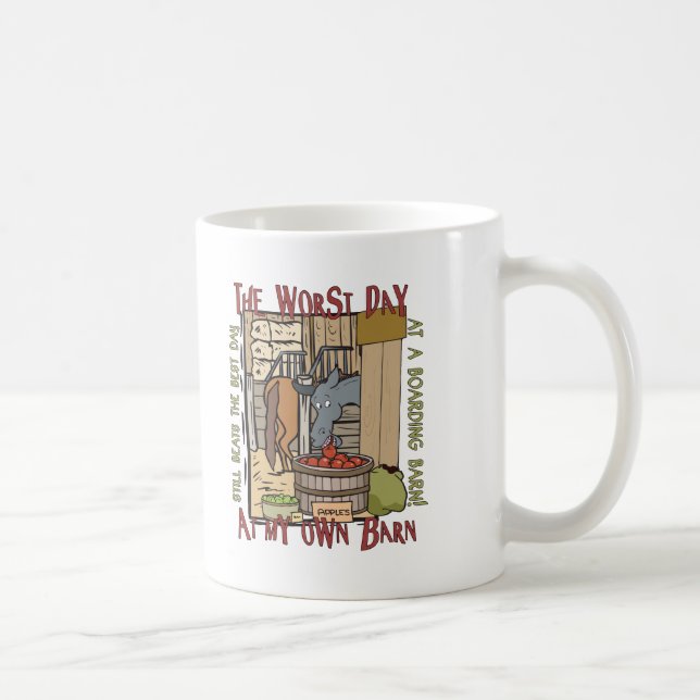 Taza De Café Regalos para los amantes de los caballos (Derecha)