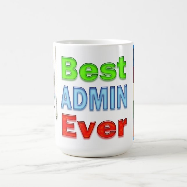 Taza De Café Regalos para los profesionales administrativos (Centro)