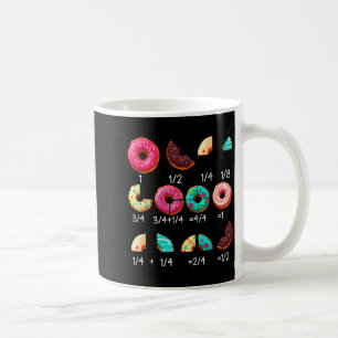 Taza De Café Regalos para maestros de donut de fracción de vuel