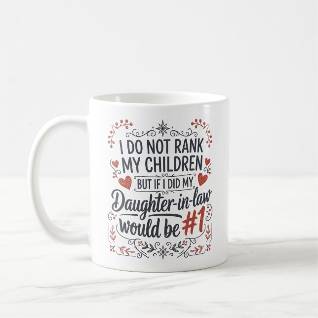 Taza De Café Regalos para Nuera (Izquierda)