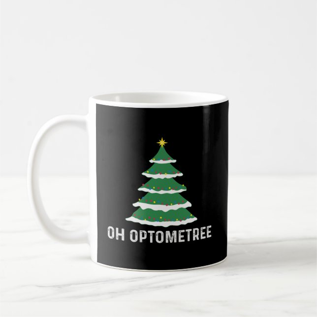 Taza De Café Regalos Para Optometristas Optometría Oh Optometre (Izquierda)