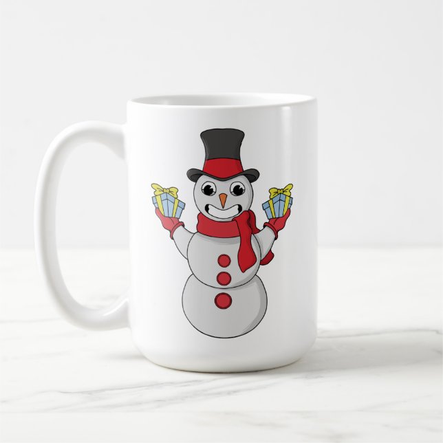Taza De Café Regalos para ti de Snowman (Izquierda)