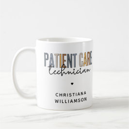 Taza De Café Regalos PCT para el técnico de atención al pacient