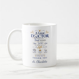Taza De Café Regalos Personalizados de Agradecimiento para Médi