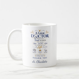 Taza De Café Regalos Personalizados de Agradecimiento para Médi