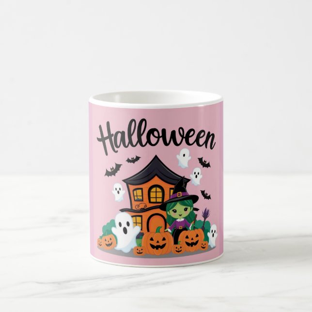 Taza De Café Regalos personalizados de Halloween para amigos y  (Centro)