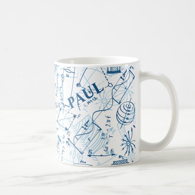 Taza De Café Regalos personalizados de la física para los (Derecha)