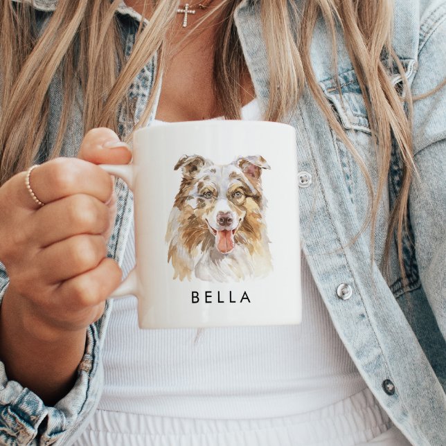 Taza De Café Regalos personalizados de peluche australiano (Subido por el creador)