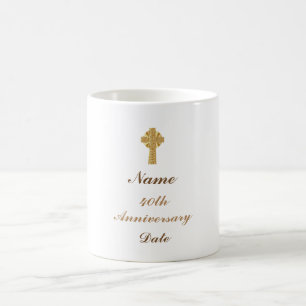 Taza De Café Regalos personalizados del Aniversario de la Orden